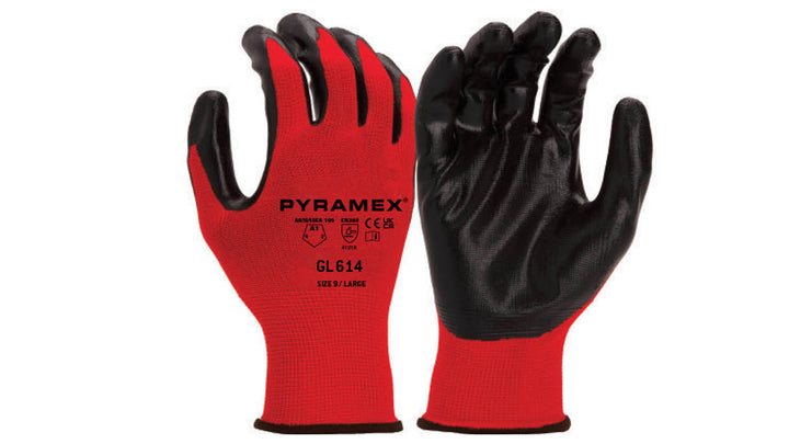 Value Smooth Nitrile 13g Polyester Medium (GL614M) Per 1