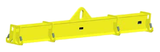 20,000# 16' BASKET LIFTING BEAM 2 SETS OF HOOKS (25659)