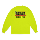 Maskell Rigging Long Sleeve Hi-Vis Shirt