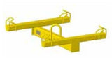 4,400# BULK CONTAINER LIFT BEAM 36" SPREAD 50.9" DIAGONAL (13325)