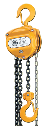 0.5 Ton x 10' Hand Chain Hoist Black Bear (YB)