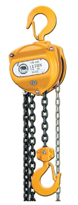 0.5 Ton x 10' Hand Chain Hoist Black Bear (YB)