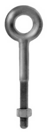 1/2" x 8" Non Shoulder Eye Bolt