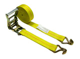 2" x 30' Ratchet Strap with Wire Hooks