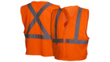 Orange Hi-Vis Orange Vest with Reflective Tape - Size 2X Large (RCZ2120X2) Per 1