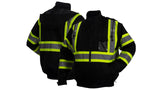 Black Bomber Jacket - Black - 5XL (RJ3711X5) Per 1