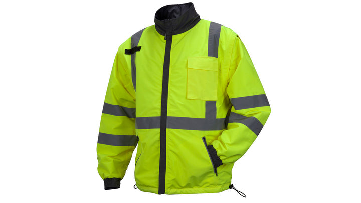 Lime Hi-Vis Lime Windbreaker - Size 5X Large (RJR3410X5) Per 1