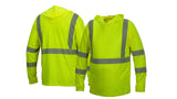 Lime Long Sleeve Pullover Hoodie- ANSI - Lime - X2 (RLPH110X2) Per 5