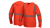 Orange Long Sleeve Pullover Hoodie- ANSI - Orange - M (RLPH120M) Per 5