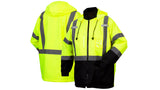 Lime Class 3 parka in lime - large (RP3110L) Per 1