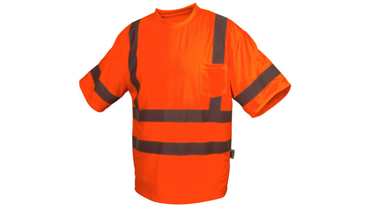 Orange Hi-Vis Orange - Class 3 T-shirt - Size 2X Large (RTS3420X2) Per 5