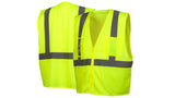 Lime Class 2 Economy Vest with Clear Pocket - Lime - Extra Large (RVZ2110CPXL) Per 5