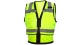 Lime/Black Hi-Vis Lime with Black Trim and Zipper - Size 3X Large (RVZ2810X3) Per 5