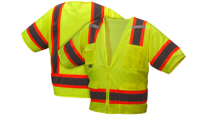 Lime Lime Class 3 Surveyor - Size 4XL (RVZ3410X4) Per 1