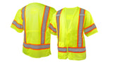 Lime Hi-Vis Lime with 5-pt Break Adjustable Waist w/ D-Ring - 2XL (RVZ3810BRX2) Per 1