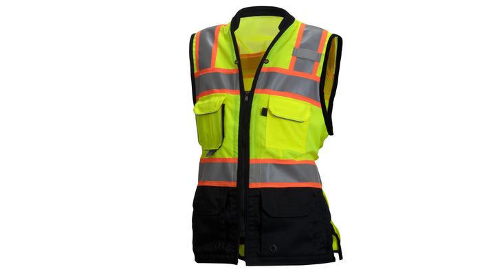 Lime/Black Class 2 Women's Full Feature - Large (RVZF6110L) Per 1