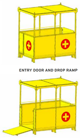 2,000# RESCUE PERSONNEL BASKET 60" x 94" (25935)