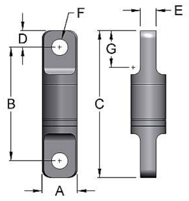 Miller High Pressure Stainless Steel Swivels Model GG-212HP Eye to Eye WLL 15 tons