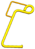 3/4" 300# SORTING HOOK WITH HANDLE (13425)