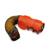 8" Axial AC Plastic Blower w/ Compact Canister & 25’ Ducting, 30 lbs. (9533-25)