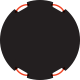 SafetyTech SD Outrigger Pad 60" x 3" (Black) (DR60-3)