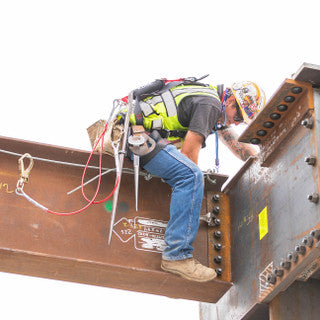 FT-Iron 1D Standard Non-Belted Full Body Harness, Quick Connect Buckle Leg Adjustment (8141)