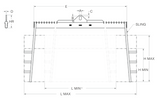 10,000 LB WLL GLASS PANEL LIFT BEAM 130"-204" (22876)