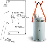 Yale 5/8" Optimus Double Adjustable Transformer Sling Vertical Capacity: 3,200 lbs. (93340ODJ30X048XB)