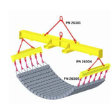 5/8" DO SHACKLE TOP RIGGING CHAIN SLING (26381)