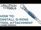 Tool Tethering Kit, 2 lb, Stretch Coil with Tape-on Attachments and Tool Tape (5605A1)