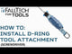Tool Tethering Kit, 2 lb, Stretch Coil with Tape-on Attachments and Tool Tape (5605A1)