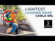 8' FT-X™ Cable Class 2 Leading Edge Personal SRL-P, Twin-leg with Aluminum Rebar Hooks with SpeedLink™ (82808TP5)