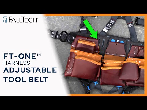 FT-One™ 3D Construction Belted Full Body Harness, Quick Connect Adjustments (8123BQC)