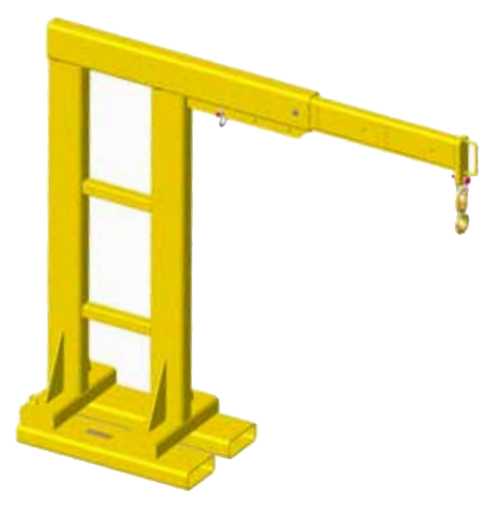 ADJUSTABLE REACH OVER BOOM WITH SWIVEL HOOK (16055)