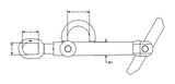 4,500# REEL LIFTER / TURNER 3-6" ARBOR DIA (24046)