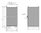 RIGGING CAGE 2,000 LB WLL 79x42X42" (25188)