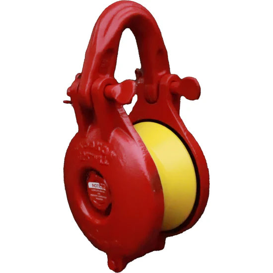 Ropemaster 3.75T 6" Full Sided Block with REGULAR YOKE