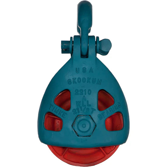 Skookum 2200 Series 21.5 Ton 10" Half Sided Block with REGULAR YOKE