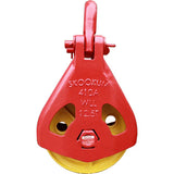 Skookum 400 Series 17.5 Ton 12" Half Sided Block with SWIVEL SHACKLE (412-A-SWSH)