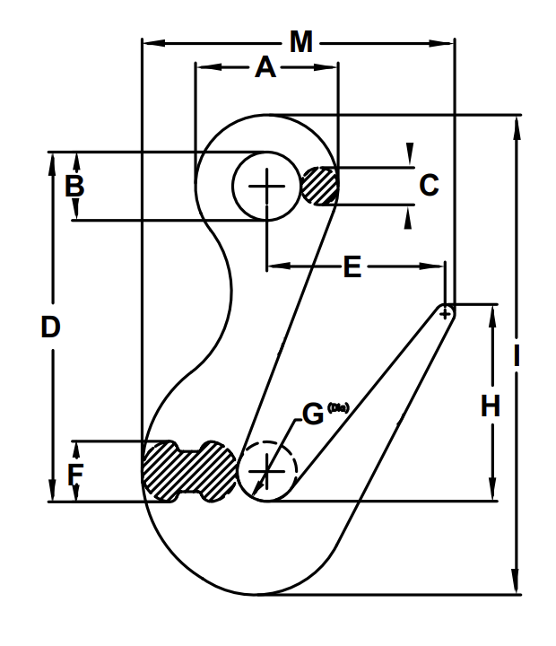 Sorting Hook (Pelican Hook) with Handle