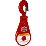 Skookum 20 ton 10" Alloy Snatch Block with SWIVEL HOOK (10" x 20T) (1000808)