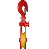 Skookum 20 ton 10" Alloy Snatch Block with SWIVEL HOOK (10" x 20T) (1000808)