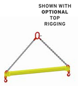 4,900 LB WLL AT 45 DEG 9/32" CHAIN SLING TOP RIGGING (23357)