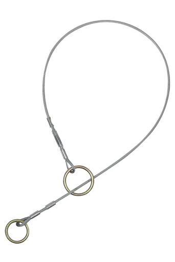 12' Cable Pass-Through Sling Anchor, Coated (PN 742712)