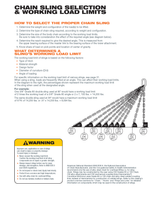 Single-leg chain assembly with oblong master link on top and swivel self locking hook on bottom